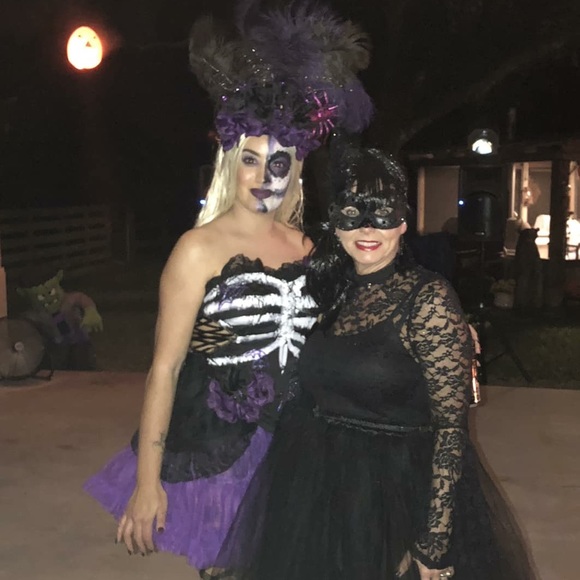 Homemade Day of the Dead 💀 costume & accessories - Picture 2 of 8